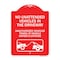 Signmission No Unattended Vehicles in the Driveway Unauthorized Vehicles Towed at Vehicle Owners, RW-1824-23553 A-DES-RW-1824-23553 - alternate 1